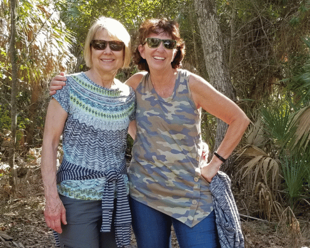Carol & Marlene at Pelican Island