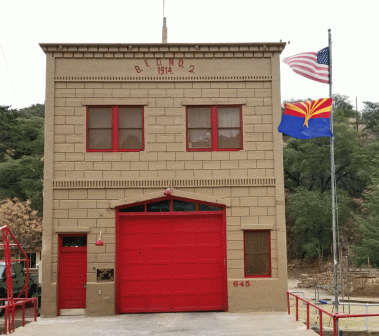 Fire station in Bisbee AZ